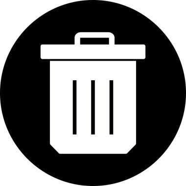 İllüstrasyon Çöp Simgesi  