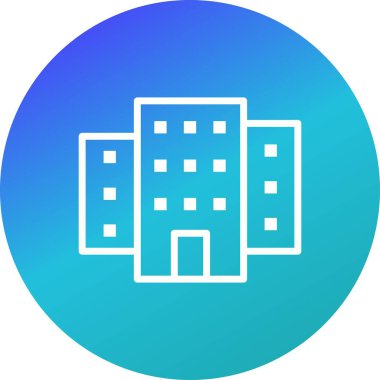 İllüstrasyon Bina Simgesi