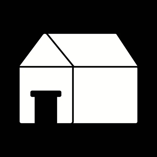 Illustratie Mansion pictogram — Stockfoto