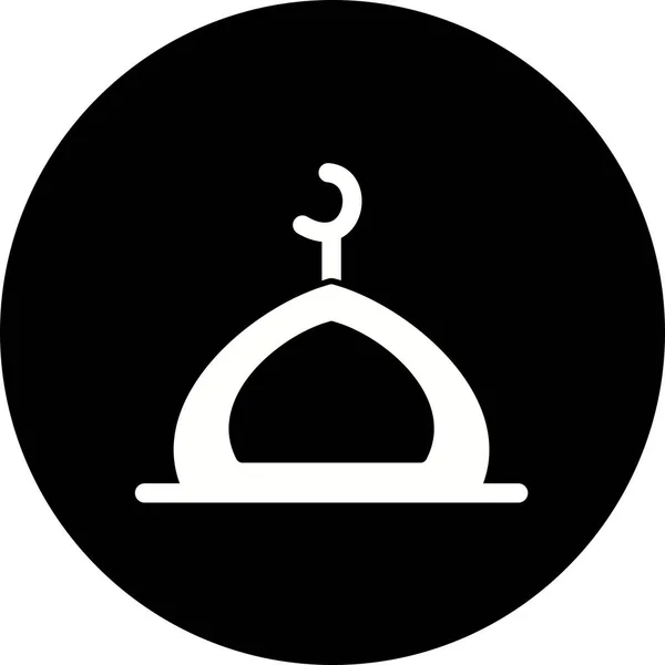 Illustration Mosque Icon — Stock Photo, Image