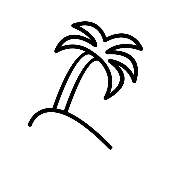 Illustrazione Icona della palma — Foto Stock