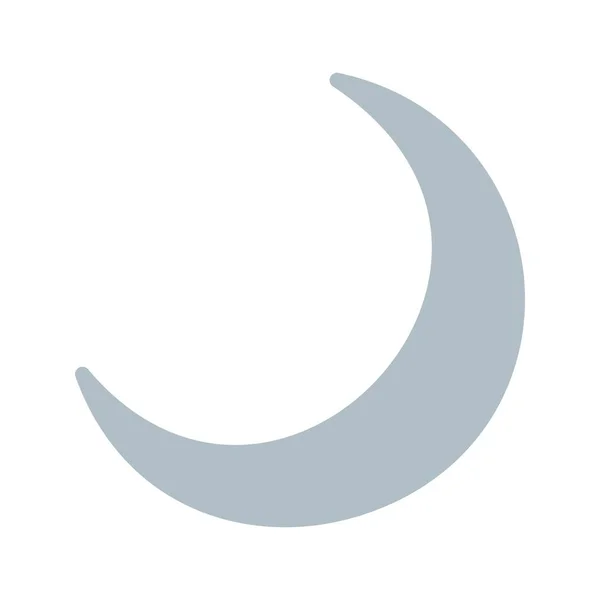 Illustration måne ikon — Stockfoto
