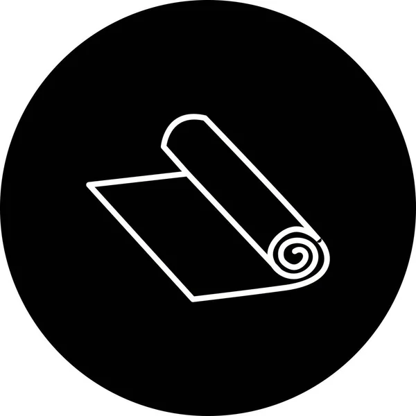 Illustration Paper Roll Icon — Stock Photo, Image