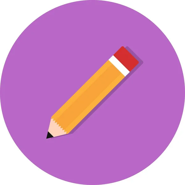 Illustration Pencil Icon — Stock Photo, Image