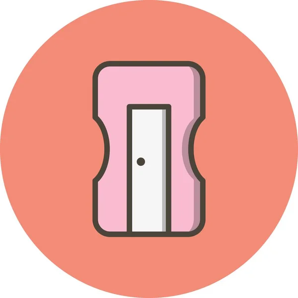 Illustration  Sharpener Icon — Stock Photo, Image