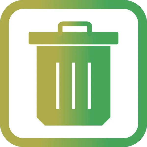 Illustration  Trash Icon — Stock Photo, Image