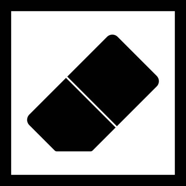 Illustration  Eraser Icon — Stock Photo, Image