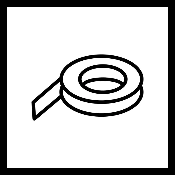 Icono de cinta de ilustración —  Fotos de Stock
