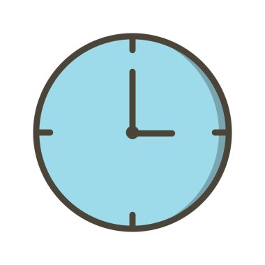 İllüstrasyon Saat Simgesi 