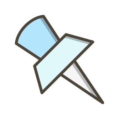 İllüstrasyon pin simgesi