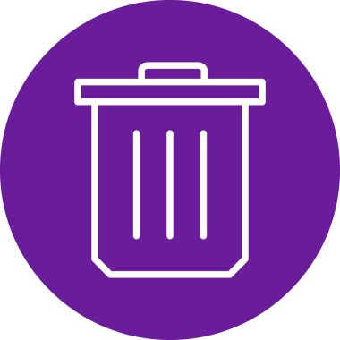 İllüstrasyon Çöp Simgesi