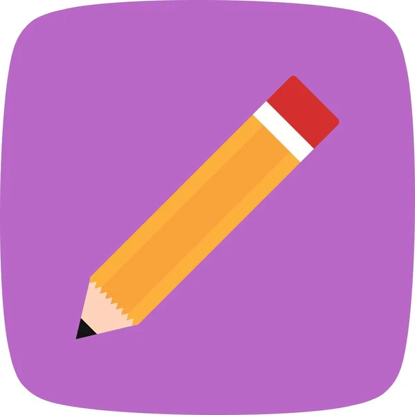 Illustration Bleistift-Symbol — Stockfoto