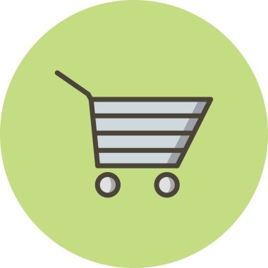 Resimde alışveriş sepeti simgesini