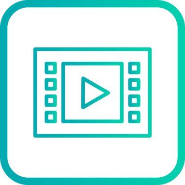 İllüstrasyon Müzik Çalar Simgesi