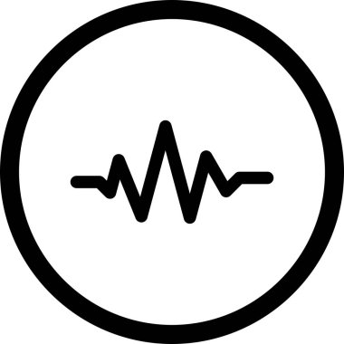 İllüstrasyon Ses Beats Simgesi