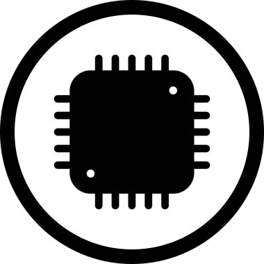 İllüstrasyon İşlemci Simgesi