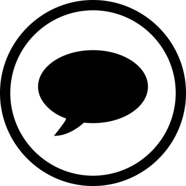 İllüstrasyon Sohbet Simgesi