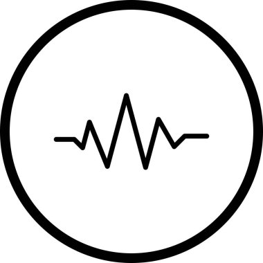 İllüstrasyon Ses Beats Simgesi