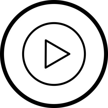 İllüstrasyon Oynatma Simgesi