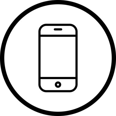 İllüstrasyon Telefon Hücre Simgesi