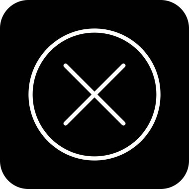 İllüstrasyon İptal Simgesi