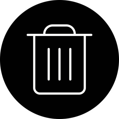 İllüstrasyon Çöp Simgesi