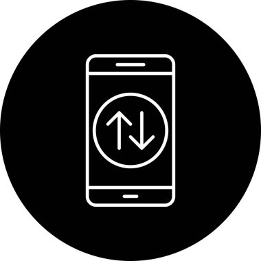 Çizim veri bağlantısı Mobil uygulama simgesi