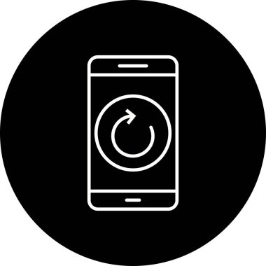 Çizim sıfırlama mobil uygulama simgesi