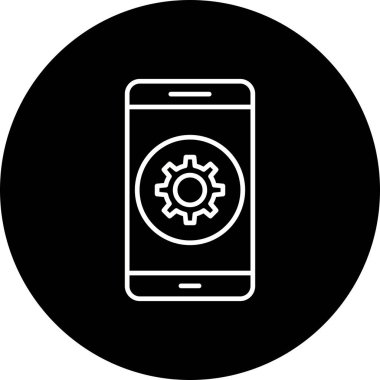 Çizim ayarı mobil uygulama simgesi