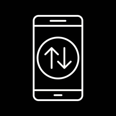 Çizim veri bağlantısı Mobil uygulama simgesi