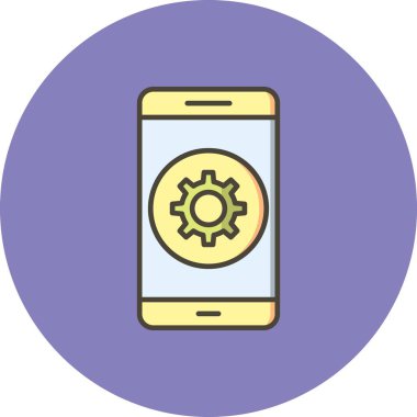 Çizim ayarı mobil uygulama simgesi