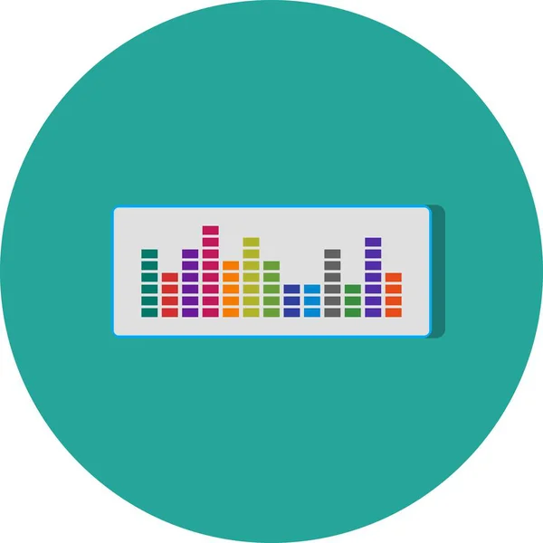 Illustration Sound Beats Icon — Stock Photo, Image