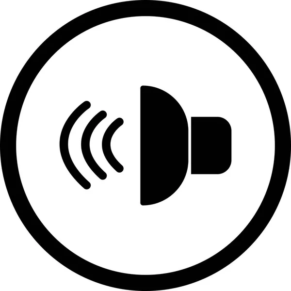 Ilustração Sound Icon — Fotografia de Stock