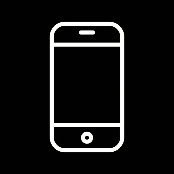Ілюстрація Піктограма мобільного телефону — стокове фото