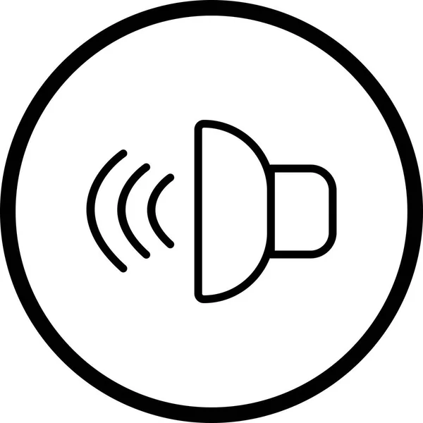 Ilustração Sound Icon — Fotografia de Stock