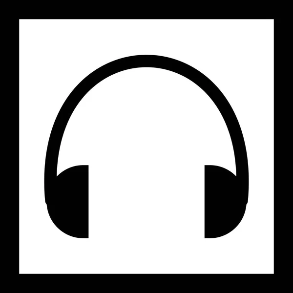 Illustration Headphones Icon — Stock Photo, Image