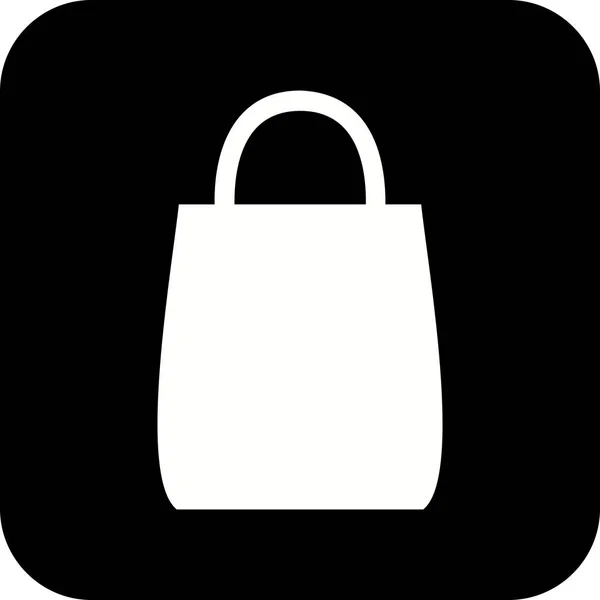 Icono de la bolsa de compras de ilustración —  Fotos de Stock