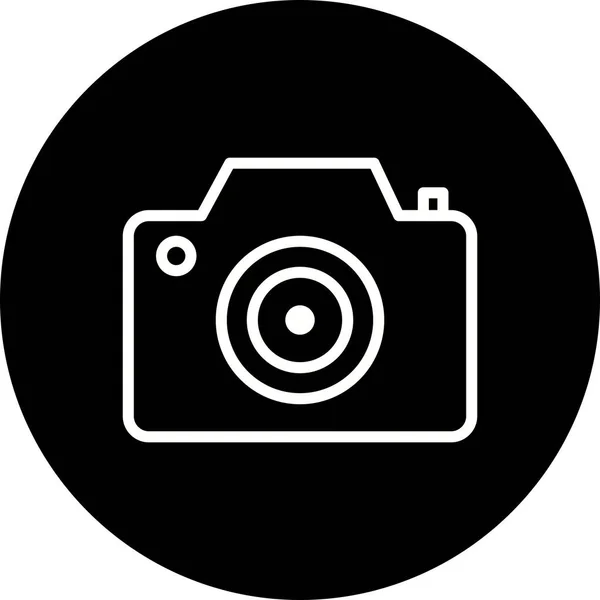 Icono de cámara de ilustración —  Fotos de Stock