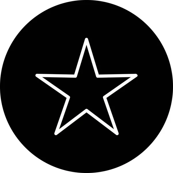Illustrazione Icona a stella — Foto Stock
