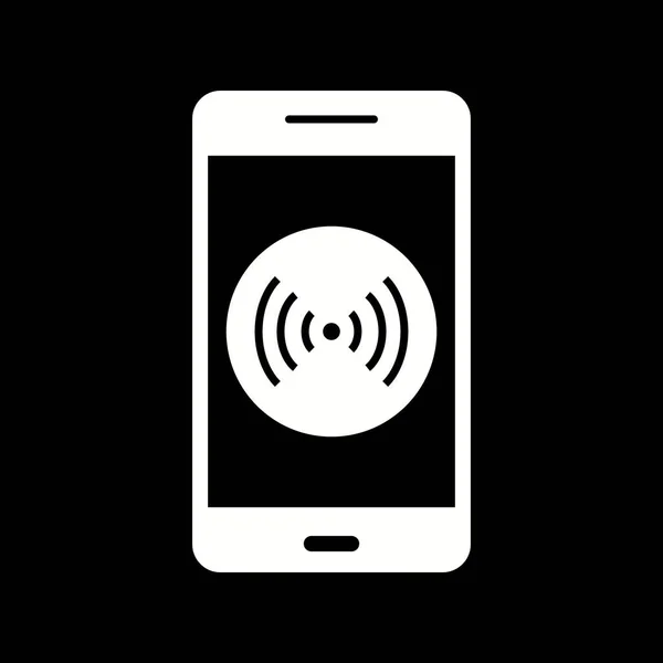 Иконка "Точка доступа к мобильным приложениям" — стоковое фото