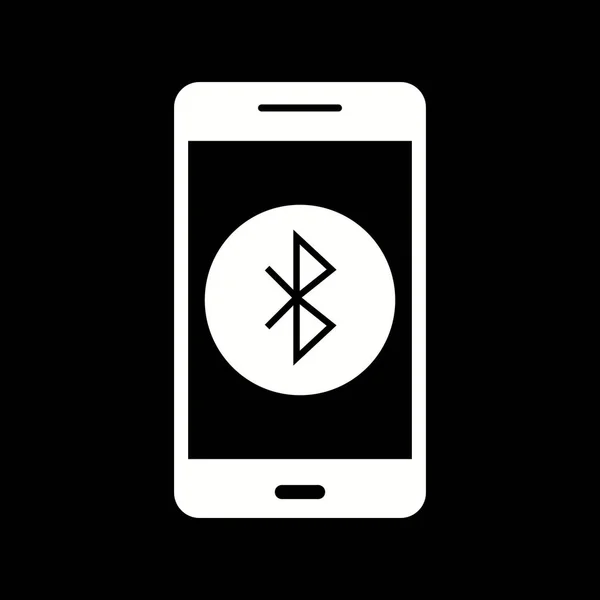 Ilustración Icono de aplicación móvil Bluetooth —  Fotos de Stock