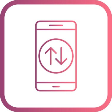 Çizim veri bağlantısı Mobil uygulama simgesi