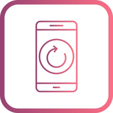 Çizim sıfırlama mobil uygulama simgesi