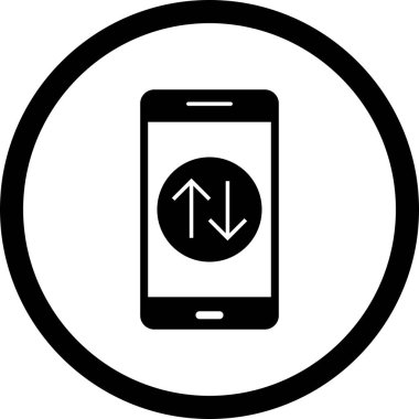 Çizim veri bağlantısı Mobil uygulama simgesi