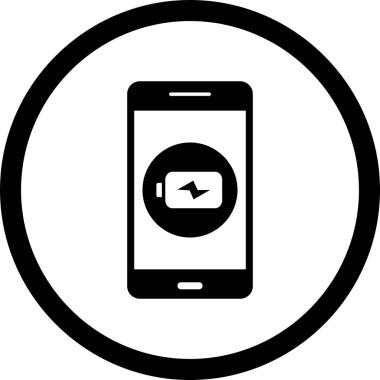 Çizim mobil uygulama simgesi şarj