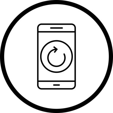 Çizim sıfırlama mobil uygulama simgesi