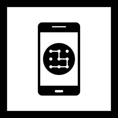 Çizim deseni mobil uygulama simgesi