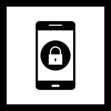 Çizim kilidi mobil uygulama simgesi