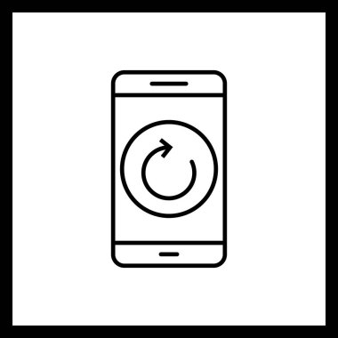 Çizim sıfırlama mobil uygulama simgesi