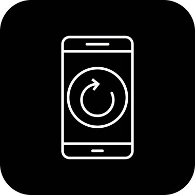 Çizim sıfırlama mobil uygulama simgesi